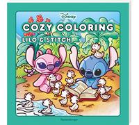 Ravensburger Cozy Coloring Disney - Lilo & Stitch, Cozy Malbuch für Erwa (Poche)