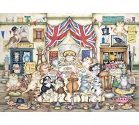 Ravensburger Crazy Cats Afternoon at Tiddles Puzzle de 1000 pièces pour Adultes et Enfants à partir de 12 Ans