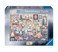 Ravensburger Crazy Cats Vintage No.16 Christmas Crackers 1000 Piece Jigsaw Puzzl