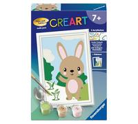Ravensburger CreArt 12023101 Peinture par numéros pour Enfants à partir de 7 Ans Motif Lapin Mignon