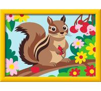 Ravensburger CreArt 12023127 - Peinture Chipmunk par numéro pour Enfants à partir de 7 Ans