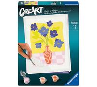Ravensburger - CreArt 18x24 cm - Adulte - Peinture par numéros - Jonquilles - Activité détente et créative - 12023136