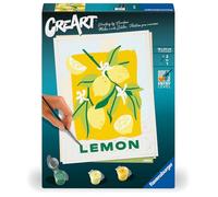 Ravensburger - CreArt 18x24 cm - Adulte - Peinture par numéros - Lemon - Activité détente et créative - 25515