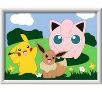 Ravensburger- CreArt 20298 Pokémon Peinture par numéros 20298-Pokémon Aventure-Enfants à partir de 7 Ans, Centre