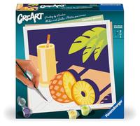 Ravensburger - CreArt 20x20 cm - Adulte - Peinture par numéros - Drink Pineapple - Loisir créatif - 25560