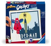 CreArt 20x20 cm Spider Man, Loisir créatif, 23891, Ravensburger