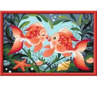 Ravensburger CreArt 23507 Poissons amoureux Peinture par numéros pour enfants à partir de 9 ans, cadeau pour enfants de 9 ans, petit cadeau