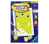 Ravensburger CreArt 23628 Monstre Vert Peinture par numéros pour Enfants à partir de 7 Ans Kit de Peinture avec Cadre, pinceaux et peintures acryliques Cadeau pour Filles et garçons