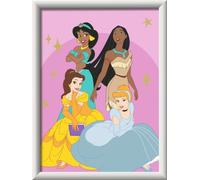 Ravensburger CreArt 23766 - Princesses Disney - Peinture par numéro pour Enfants de 9 Ans et Plus, Set de Peinture avec Cadre, Pinceau et peintures acryliques, Cadeau pour Filles et garçons