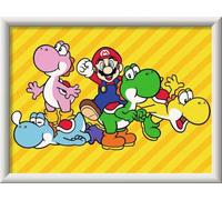 Ravensburger CreArt 23957 - Super Mario - Peinture par numéro pour Enfants de 9 Ans et Plus, Set de Peinture avec Cadre, Pinceau et peintures acryliques, Cadeau pour garçons et Filles