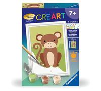 Ravensburger CreArt Peinture par numéros pour Enfants - Petit Singe