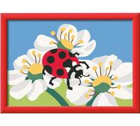 Ravensburger Peinture par numéros CreArt 23990 Coccinelle – dès 7 ans – Cadeau Pâques