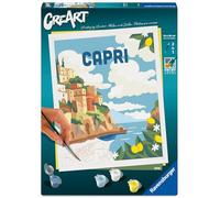 Ravensburger Peinture par numéros CreArt 24x30 cm Adulte Loisir créatif Capri 25893