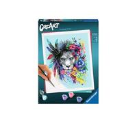 Ravensburger Peinture par numéros CreArt Boho Lion 24x30 cm Adulte Version française
