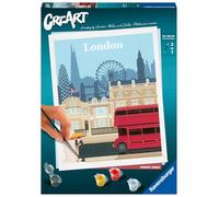 Ravensburger – Kit peinture par numéros CreArt London 24x30 cm – Adulte – Version française 23525