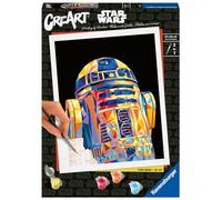 Ravensburger - CreArt 24x30 cm - R2D2 - Star Wars - Loisir créatif - Peinture par numéros - Adulte - Activité détente et créative - Dès 12 Ans - 23730 - Version française