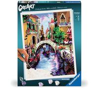 Ravensburger Peinture par numéros CreArt 25964 Venise Magique – Pour adultes dès 12 ans