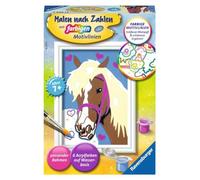 Ravensburger CreArt 27693 - Dear Horse - Peinture par numéro pour Enfants de 7 Ans et Plus, Set de Peinture avec Cadre, Pinceau et peintures acryliques, Cadeau pour Filles et garçons