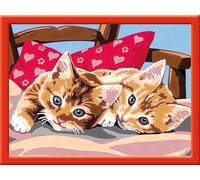 Ravensburger – Set Numéro d'art 283422 Deux Minettes