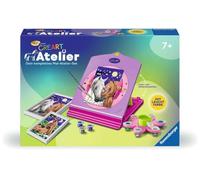 Ravensburger Kit de peinture CreArt 28507 – Atelier Chevaux, peinture par numéros dès 7 ans