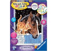 Ravensburger CreArt 28556 - Poulain et chaton - Peinture par numéros pour enfants à partir de 7 ans 28556