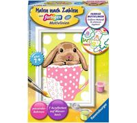 Ravensburger CreArt 29690 - Sweet Schlappoh - Peinture par numéros Lapin pour enfants à partir de 7 ans 29690