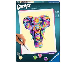 Ravensburger - CreArt Adult 24x30 cm - Eléphant