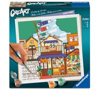 Ravensburger - CreArt - Adulte - Peinture par numéros - Kawaii Street/Niniwanted - Illustrateur - Loisir créatif - 12023273