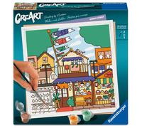 Ravensburger Peinture par numéros CreArt Kawaii Street Niniwanted Adulte Loisir créatif 12023273