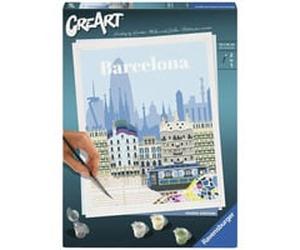 Ravensburger CreArt - Barcelone colorée, Peinture