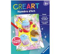 Ravensburger - CreArt Coloriage Magique - Dessin par numéros - Dessins cachés sur chaque page - Loisir créatif - Thème Kawai - Dès 5 ans - 13099053