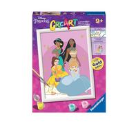 Ravensburger CreArt Disney Princess Kit de peinture par numéros pour enfants et adultes à partir de 9 ans - Kit de bricolage pour enfants