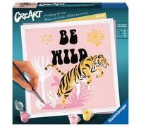 Ravensburger - CreArt format carré 20x20 cm - Be Wild - Jolane Edition - Loisir