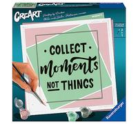 Ravensburger - CreArt Format carré 20x20 cm - Moments - Loisir créatif - Peinture par numéros - Adulte - Activité détente et créative - Dès 12 Ans - 20270 - Version française