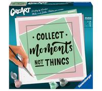 Ravensburger - CreArt Format carré 20x20 cm - Moments - Loisir créatif - Peinture par numéros - Adulte - Activité détente et créative - Dès 12 Ans - 20270 - Version française