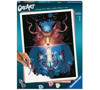 Ravensburger - CreArt Grand Format 30x40 cm - Beautiful Death/Jojoesart édition - Loisir créatif - Peinture par numéros Adulte - Activité détente et créative dès 12 Ans - 23647