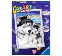 Ravensburger CreArt Huskies mignons