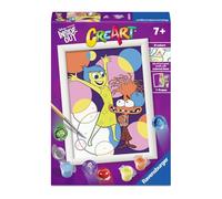 Ravensburger CreArt : Inside Out - Peinture avec Chiffres pour Enfants de 7 Ans et Plus, activité créative, kit de Peinture avec Planches, Cadre, Pinceau et Couleurs Inclus, 14 x 19 cm
