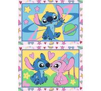 Ravensburger – Peinture par numéros CreArt Junior Disney Stitch & Angel