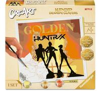 RAVENSBURGER CreArt K Pop Demon Hunters Golden, Peindre Avec Les Numéros