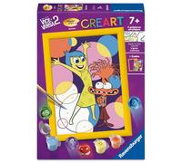 Ravensburger - CreArt Kids 13x18 cm - Numéro d'art - Vice Versa - Kit de Peinture par numéros - Dès 7 Ans - 12023100