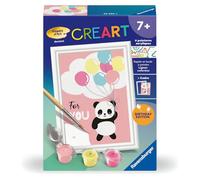 Ravensburger - CreArt Kids 8x12cm - Numéro d'art - for You - Kit de Peinture par numéros - Anniversaire - Dès 7 Ans - 25589