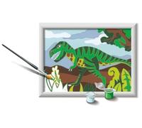 Ravensburger CreArt Kit de peinture par numéros dinosaures itinérants pour enfants et adultes à partir de 7 ans - Kit de bricolage pour enfants