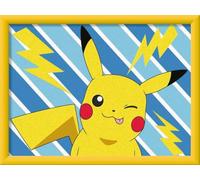 Ravensburger CreArt Kit de Peinture par numéros Pokémon pour Enfants - Pikachu
