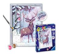 Ravensburger - Kit de peinture par numéros CreArt Festive Friends - Dès 9 ans - Version italienne