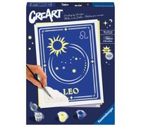 Ravensburger CreArt - Malen nach Zahlen 23743 - Sternzeichen Löwe - ab 14
