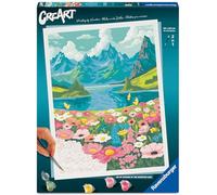 Ravensburger CreArt, Malen nach Zahlen Adults Premium - Weihnachten in Paris