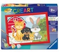 Ravensburger CreArt, Malen nach Zahlen Kinder - Primaballerina