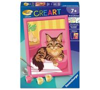Ravensburger CreArt, Malen nach Zahlen Kinder - Sternenklare Mäusenacht