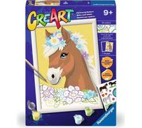 Ravensburger CreArt - MNZ - Cheval avec fleurs